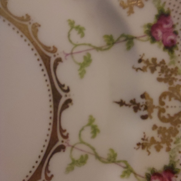 Bone China Gold plates set of 6 - Picture 4 of 5